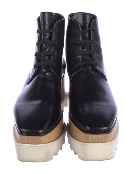 Stella McCartney Vegan Leather Lace-Up Boots