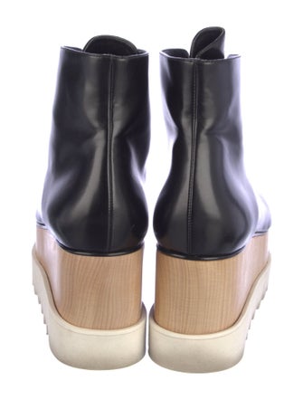 Stella McCartney Vegan Leather Lace-Up Boots