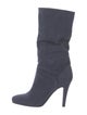 Stella McCartney Vegetarian Suede Sock Boots