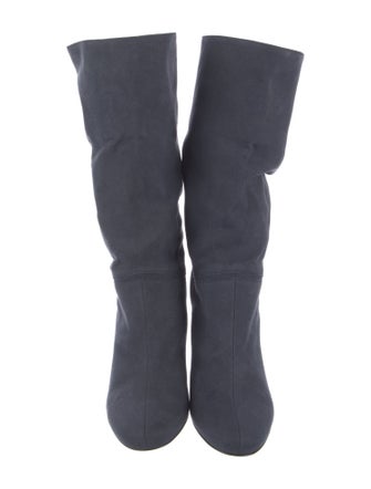 Stella McCartney Vegetarian Suede Sock Boots