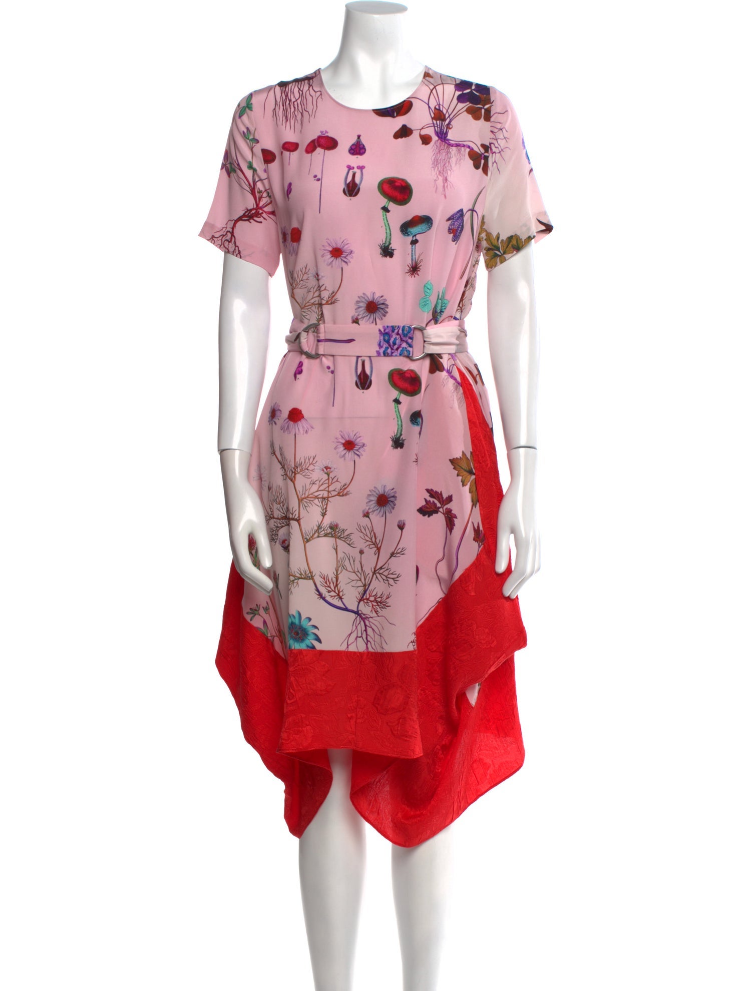 Stella McCartney Silk Knee-Length Dress