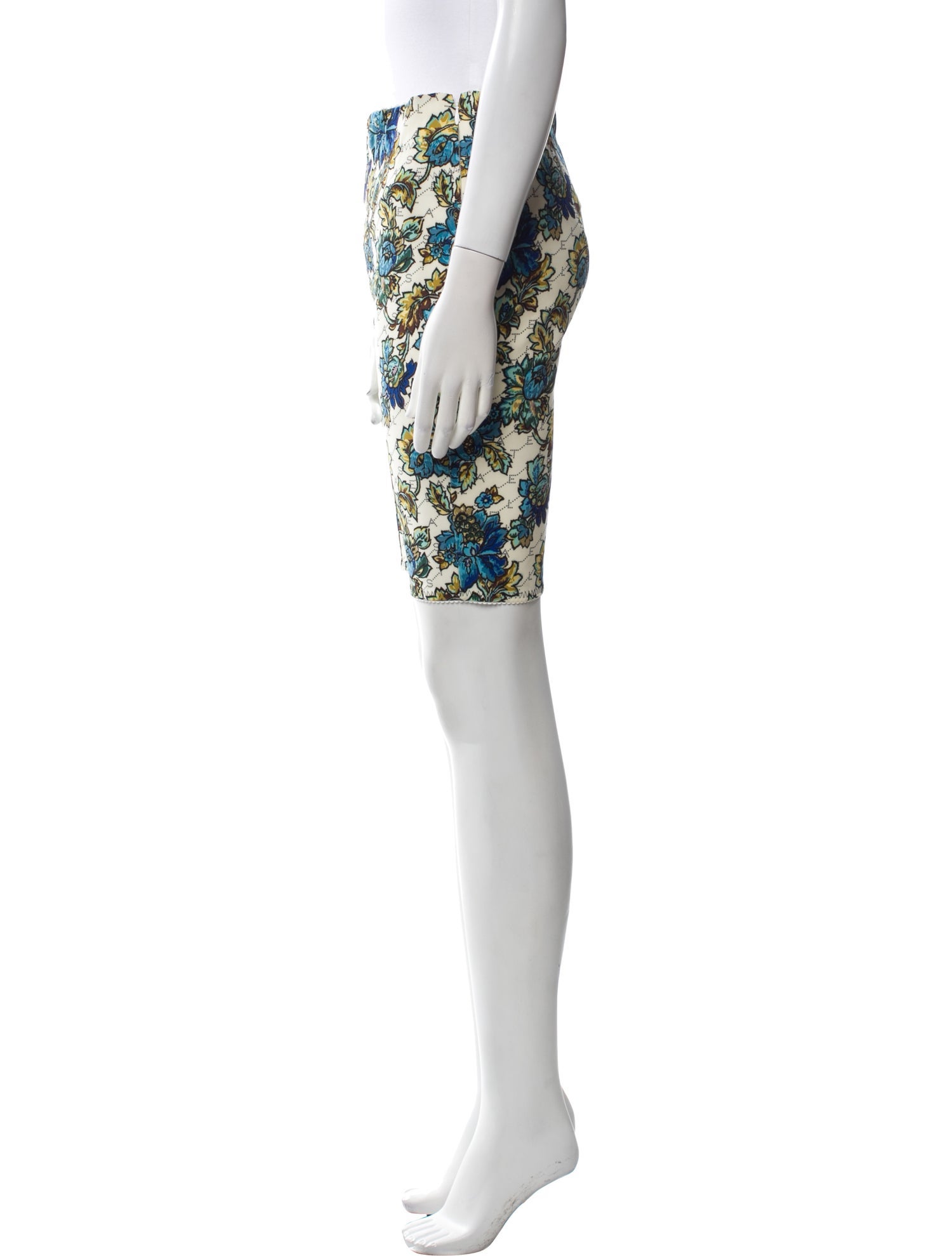 Stella McCartney Floral Print Knee-Length Shorts