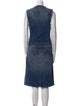 Stella McCartney V-Neck Knee-Length Dress