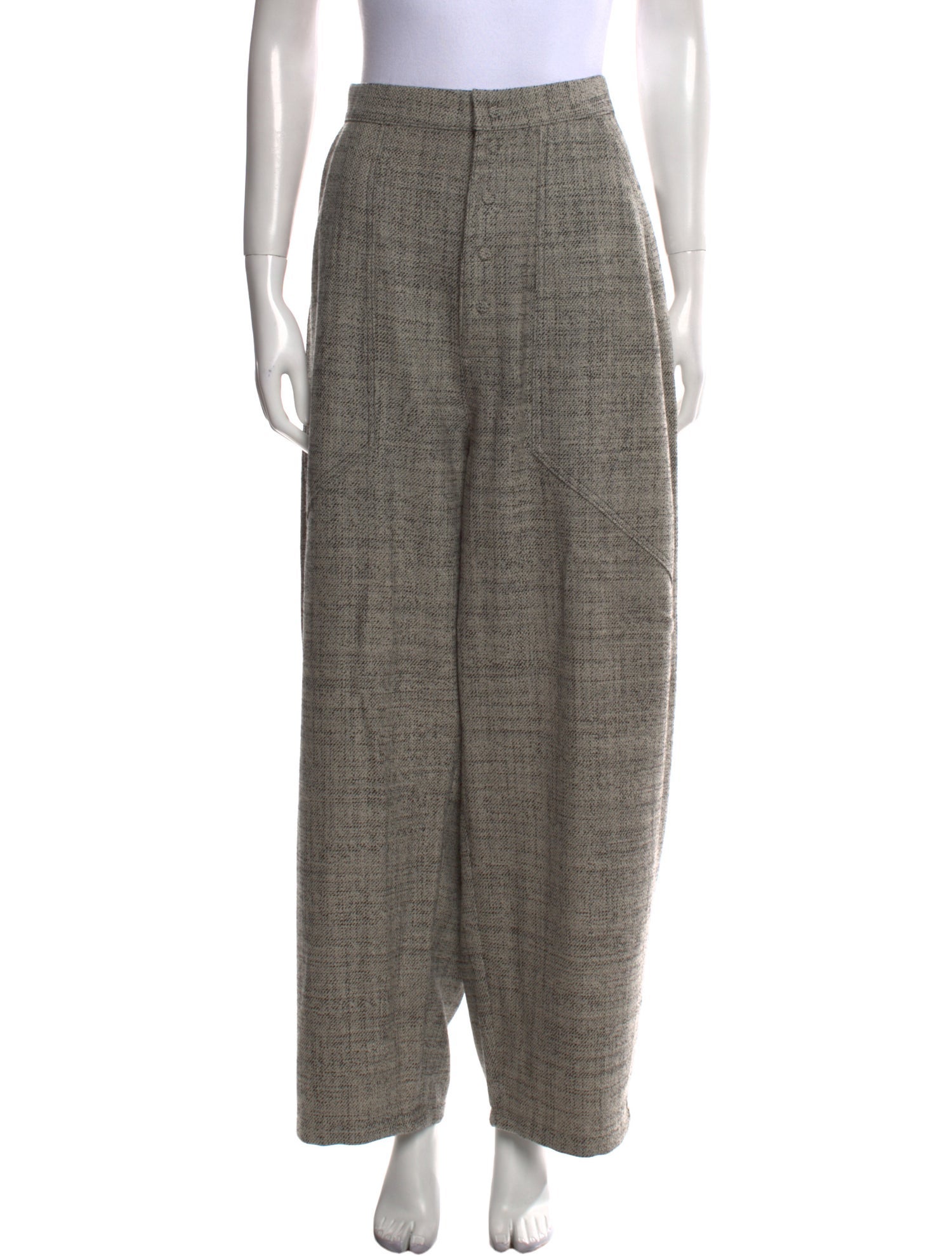Stella McCartney Wool Wide Leg Pants