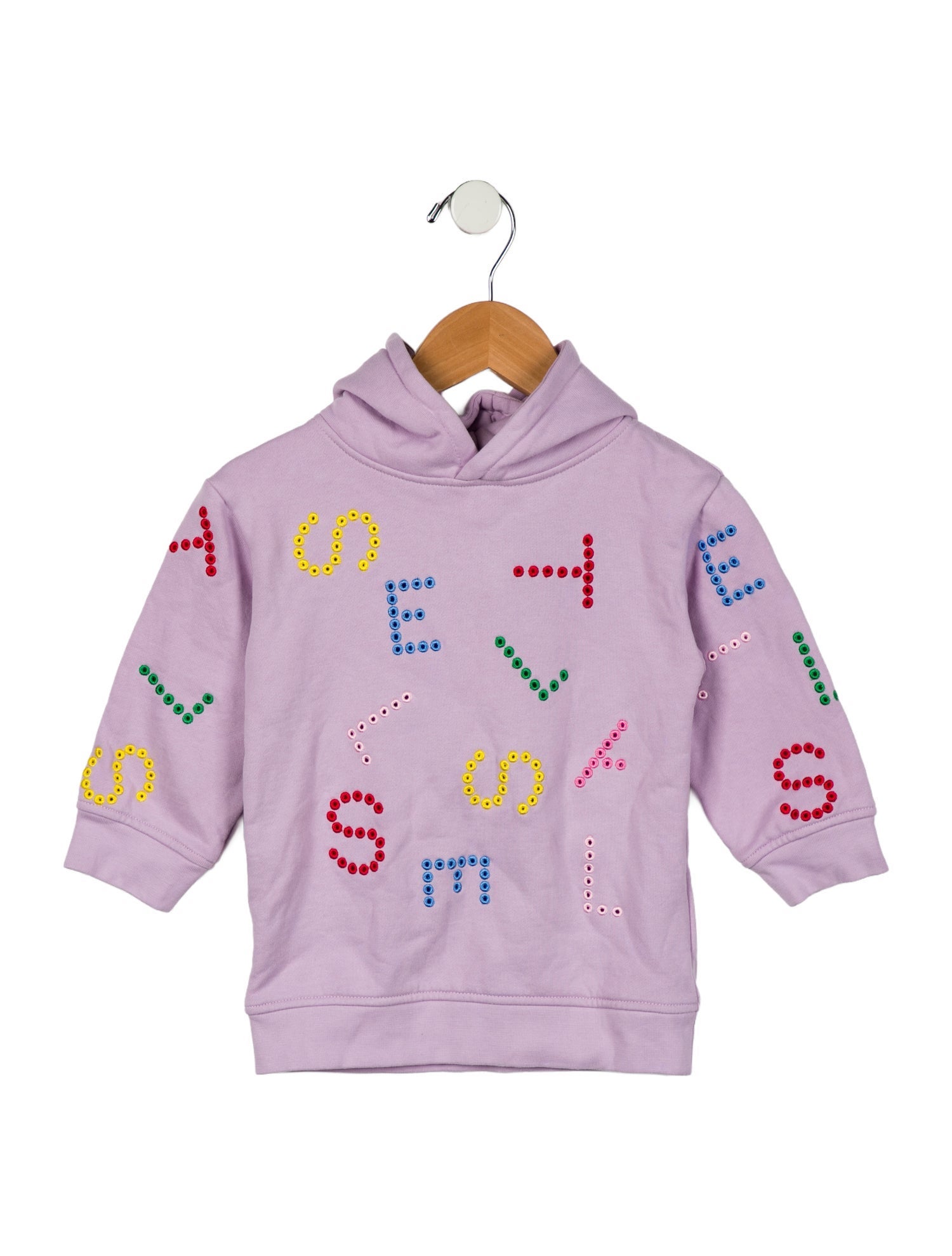 Stella McCartney Toddler Girls' Logo Embroidered Hooded Sweatshirt