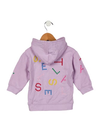 Stella McCartney Toddler Girls' Logo Embroidered Hooded Sweatshirt