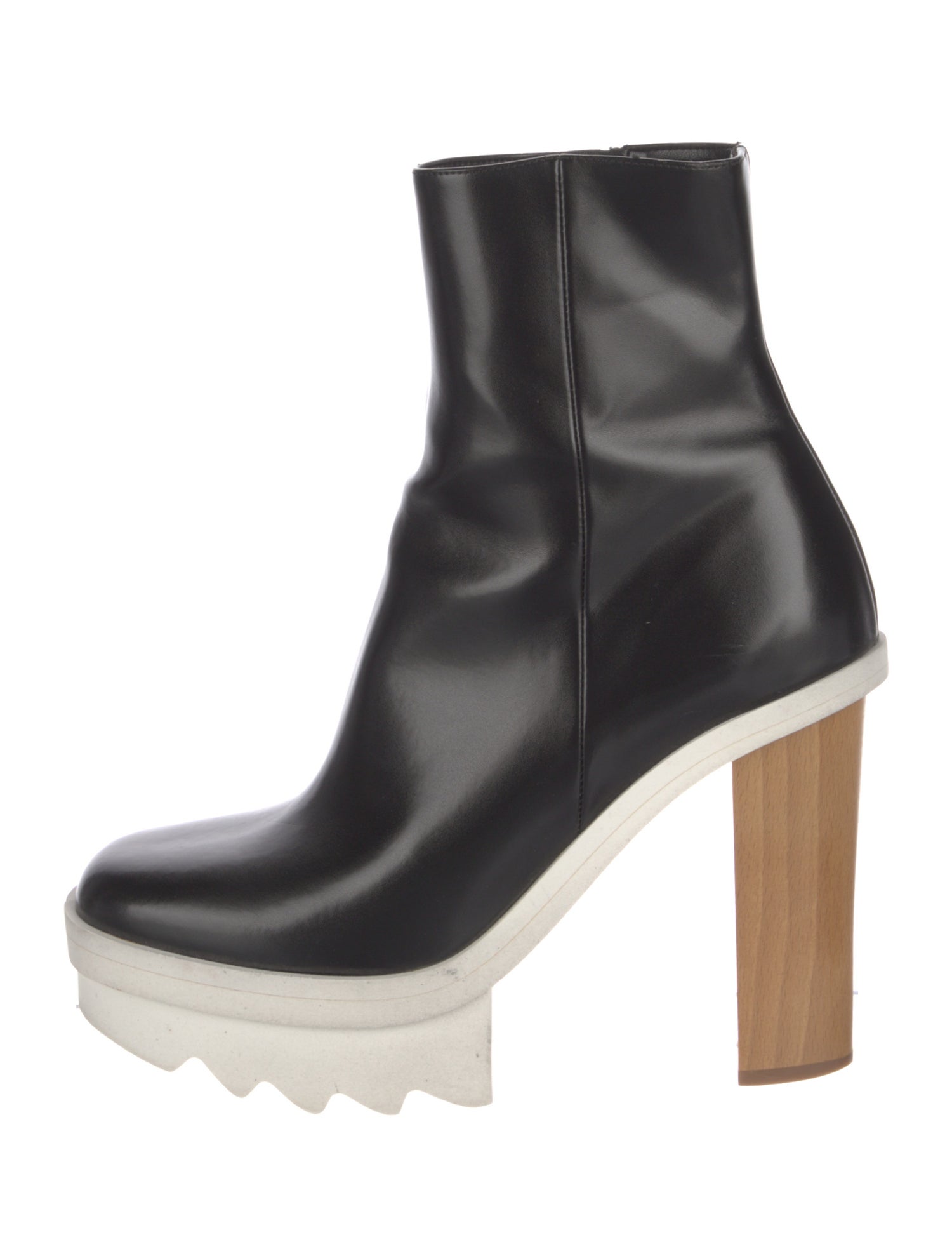 Stella McCartney Patent Leather Sock Boots