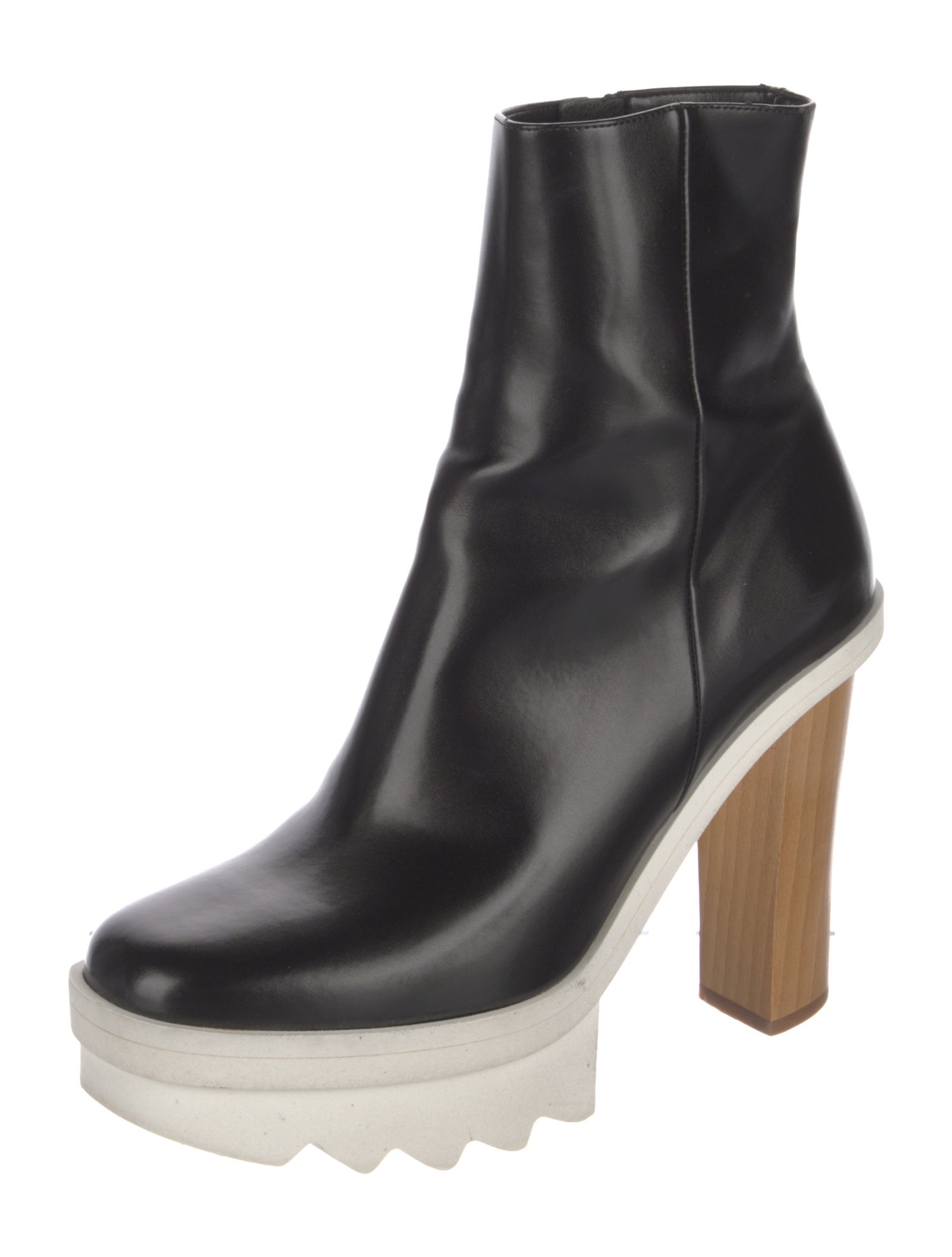 Stella McCartney Patent Leather Sock Boots