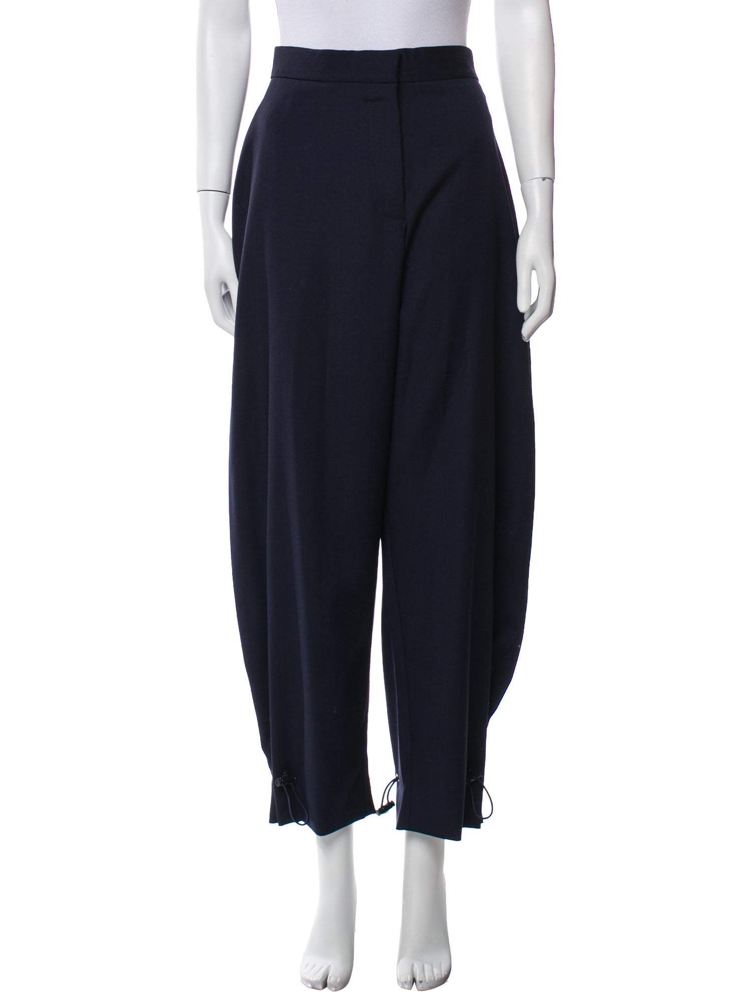 Stella McCartney Wool Straight Leg Pants