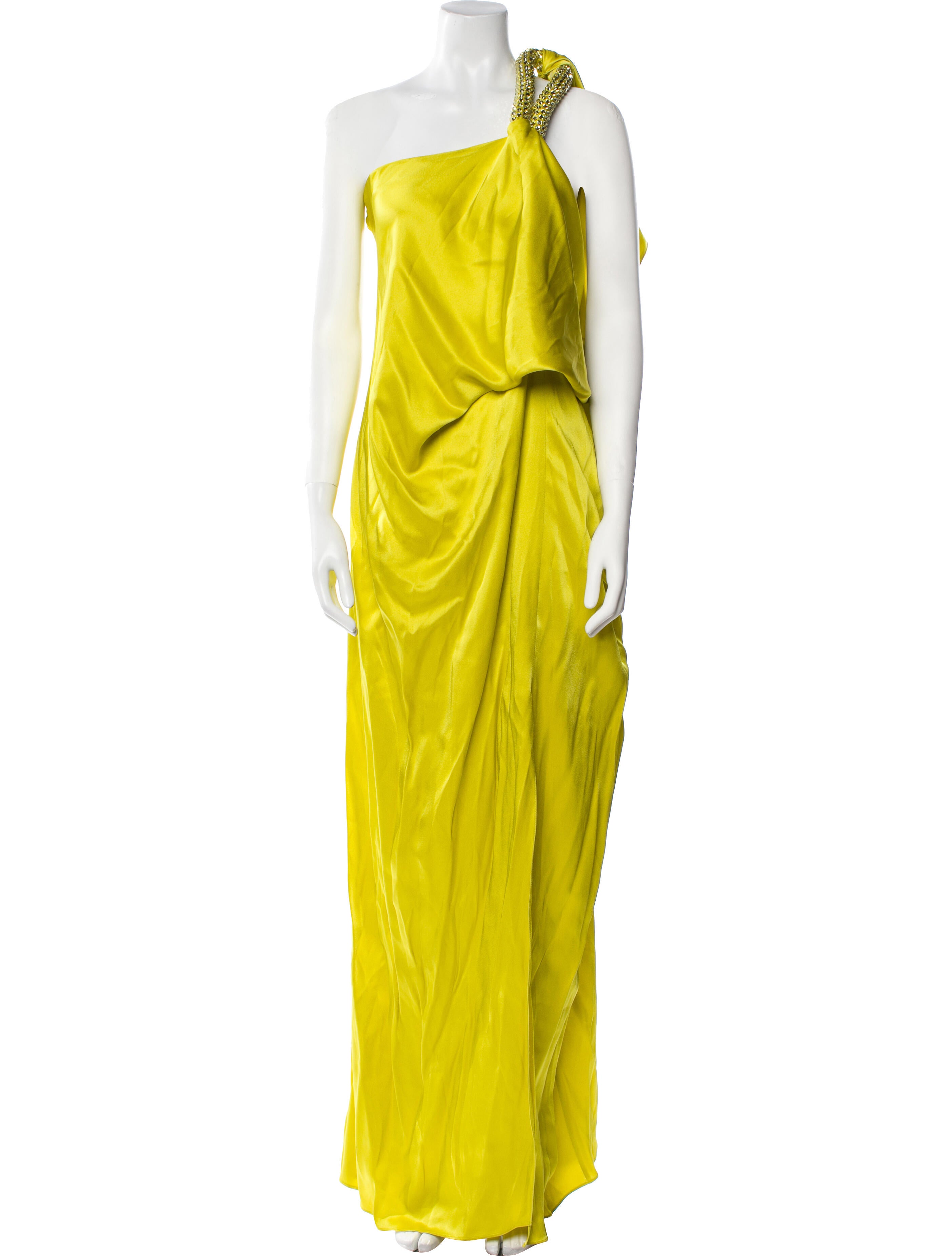 Stella McCartney One-Shoulder Long Dress