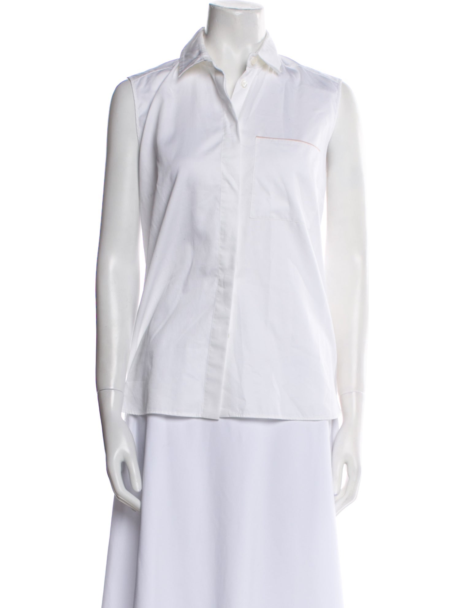 Stella McCartney Sleeveless Button-Up Top