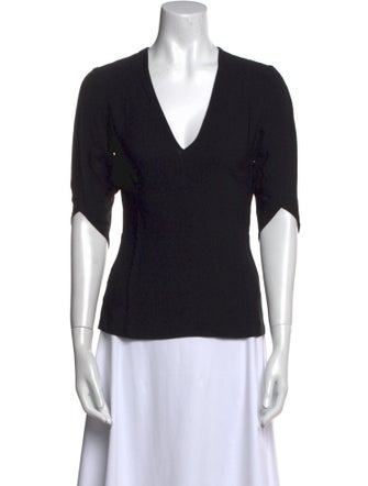 Stella McCartney V-Neck Short Sleeve Top