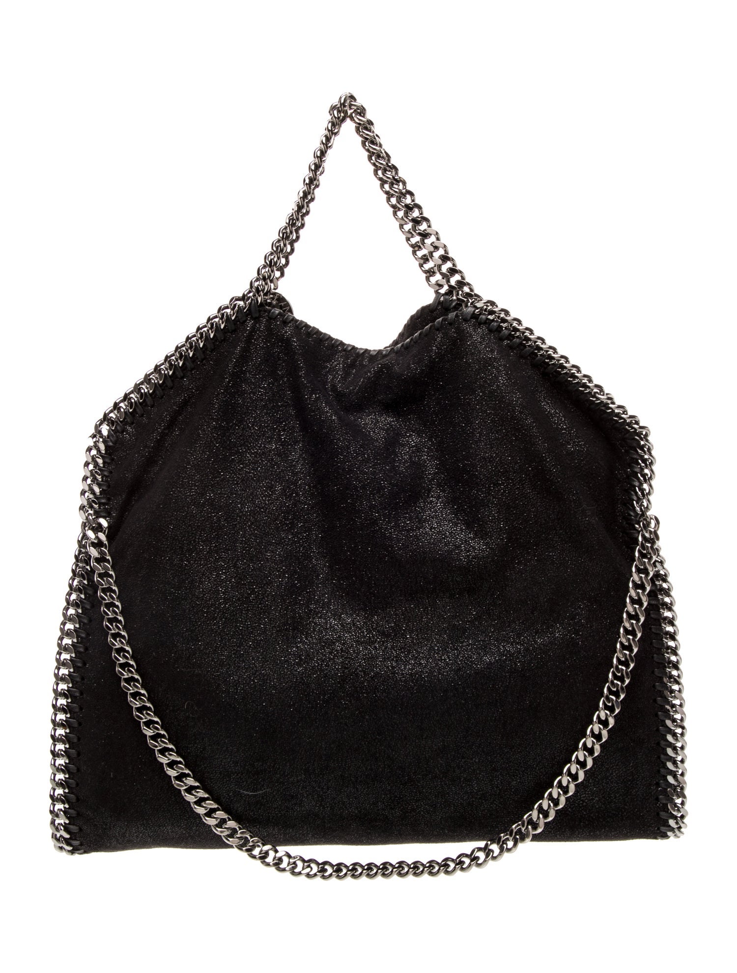 Stella McCartney Vegetarian Suede Top Handle Bag
