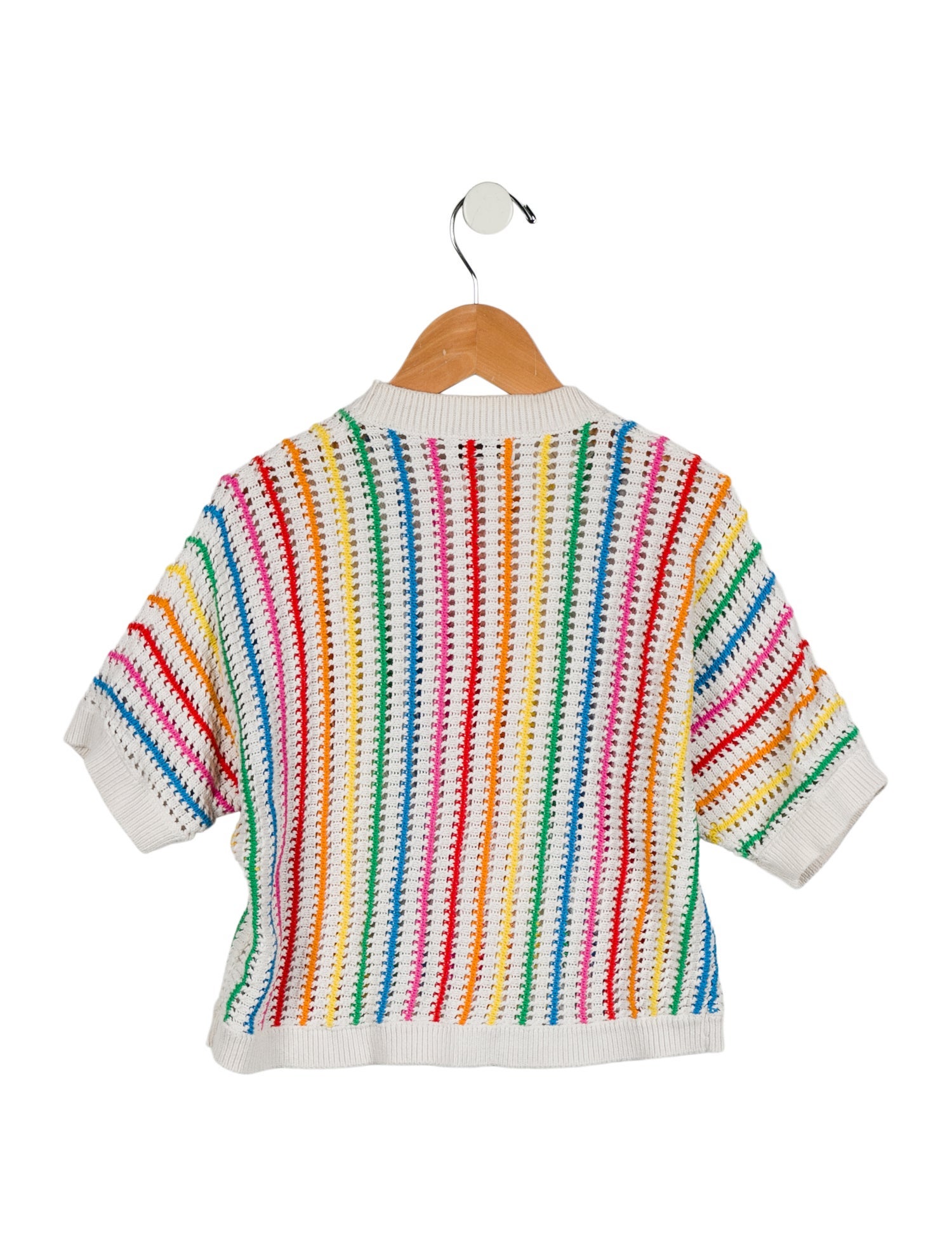 Stella McCartney Girls' Rainbow Knit Top