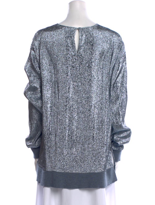 Stella McCartney Bateau Neckline Long Sleeve Sweatshirt