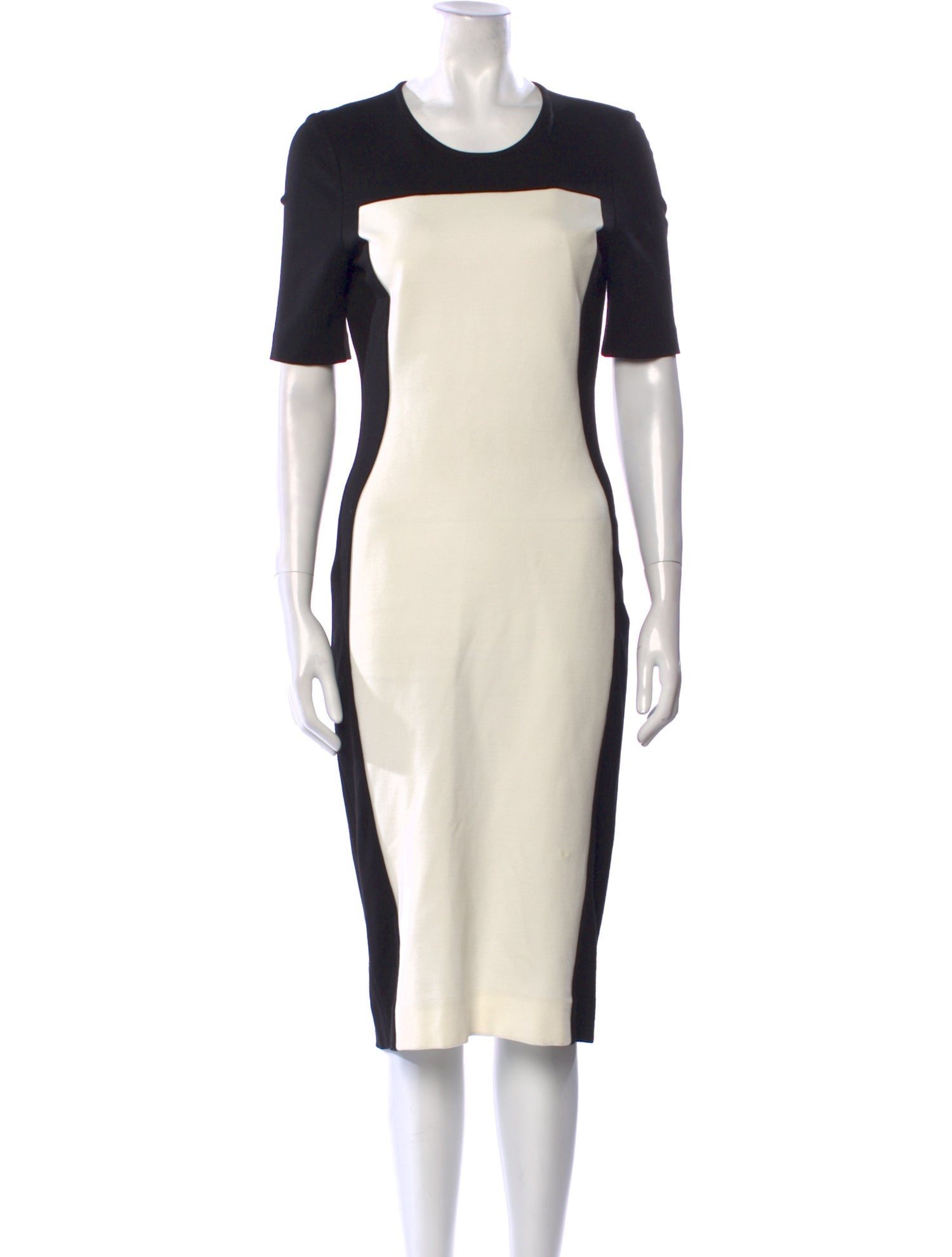 Stella McCartney Crew Neck Midi Length Dress