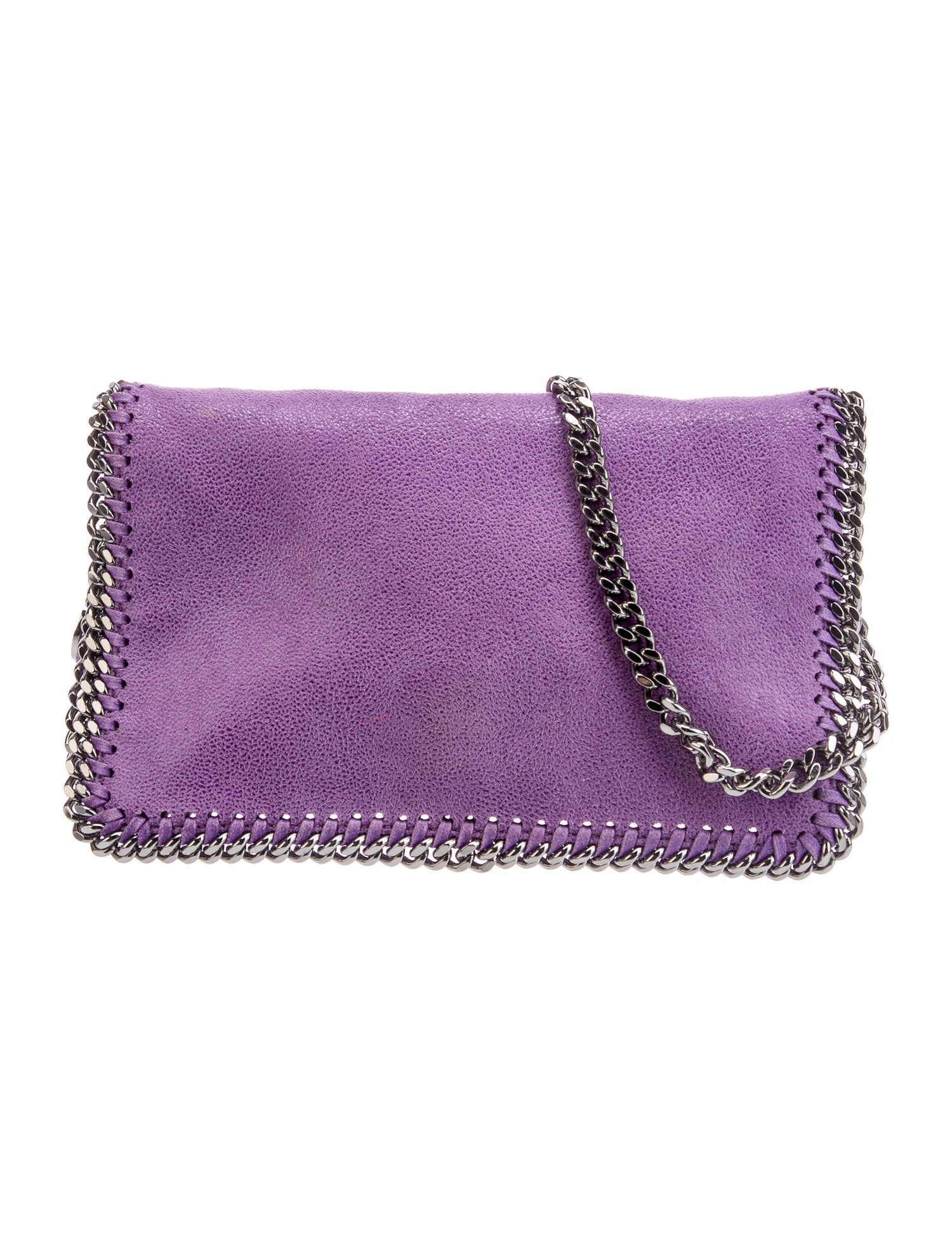 Stella McCartney Vegan Suede Clutch