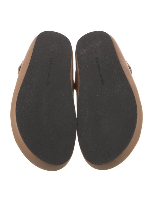 Stella McCartney Vegetarian Leather Slingback Flats