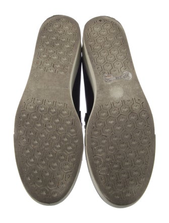 Stella McCartney Patent Leather Chain-Link Accents Loafers