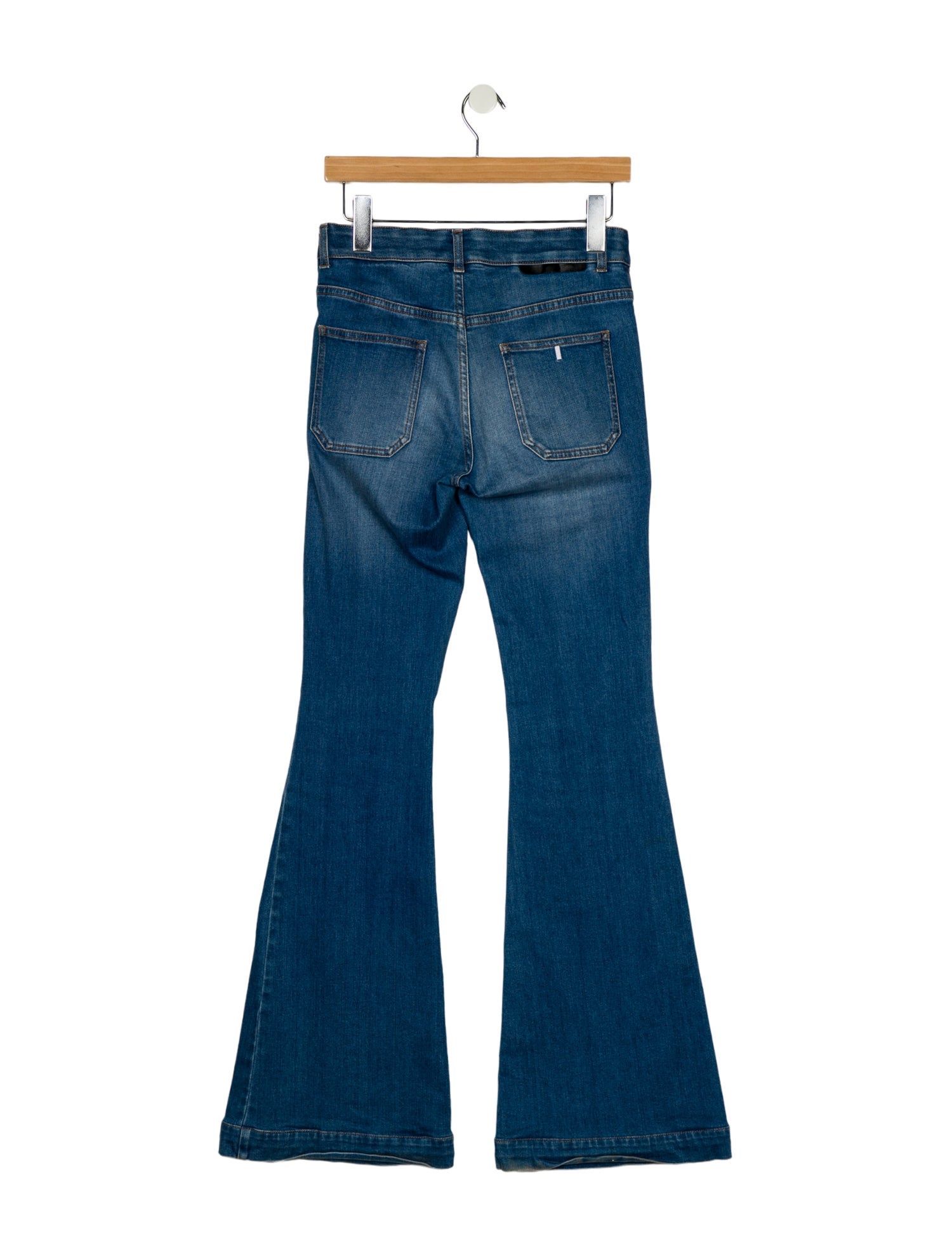 Stella McCartney Mid-Rise Wide Leg Jeans