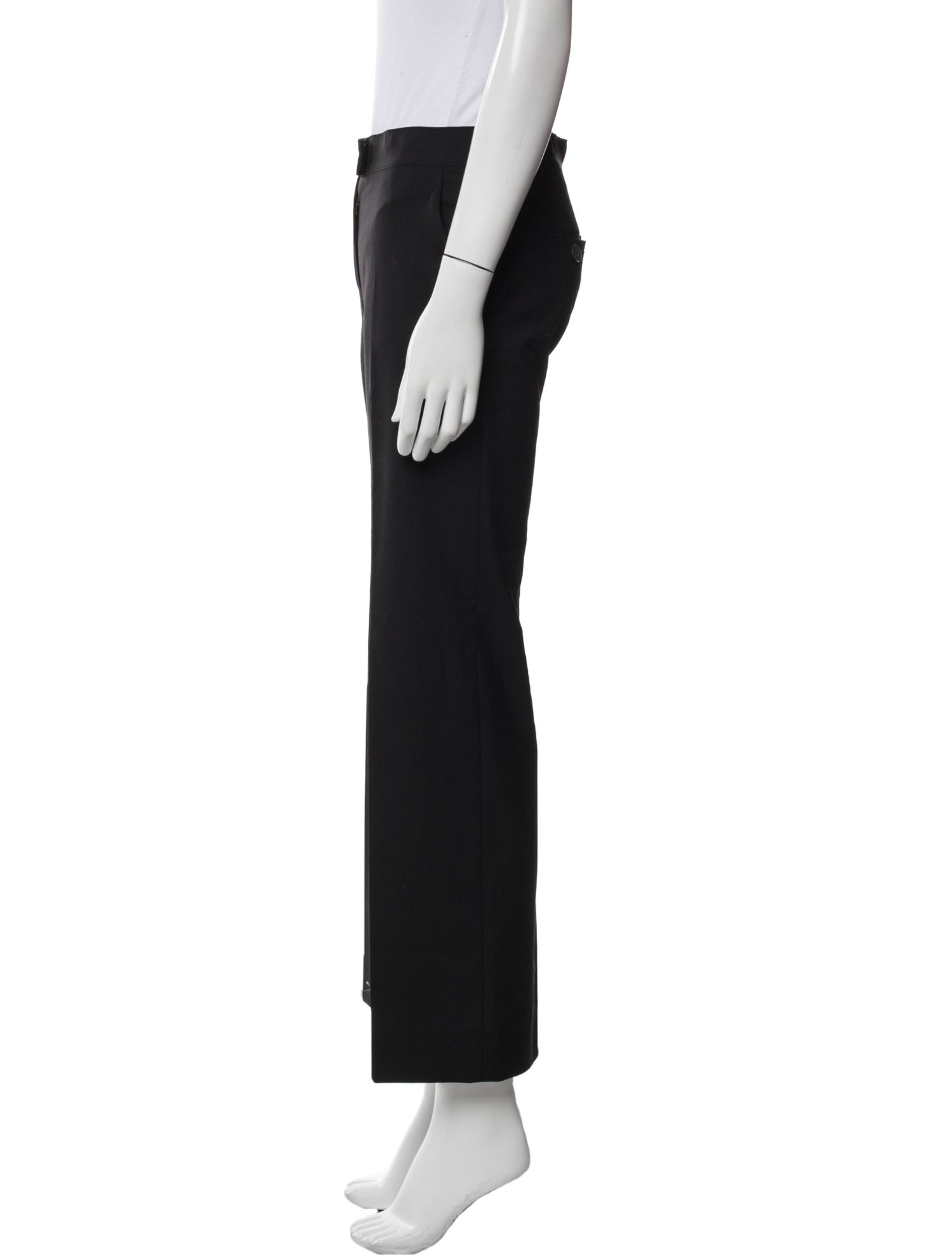 Stella McCartney Wool Straight Leg Pants