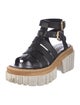Stella McCartney Vegetarian Leather Gladiator Sandals