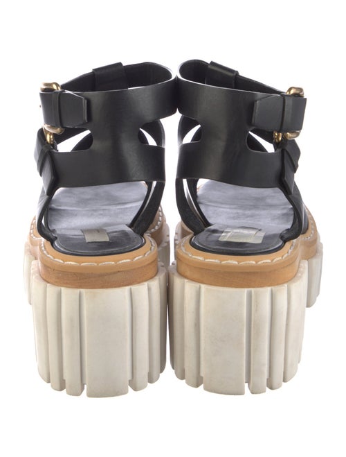 Stella McCartney Vegetarian Leather Gladiator Sandals