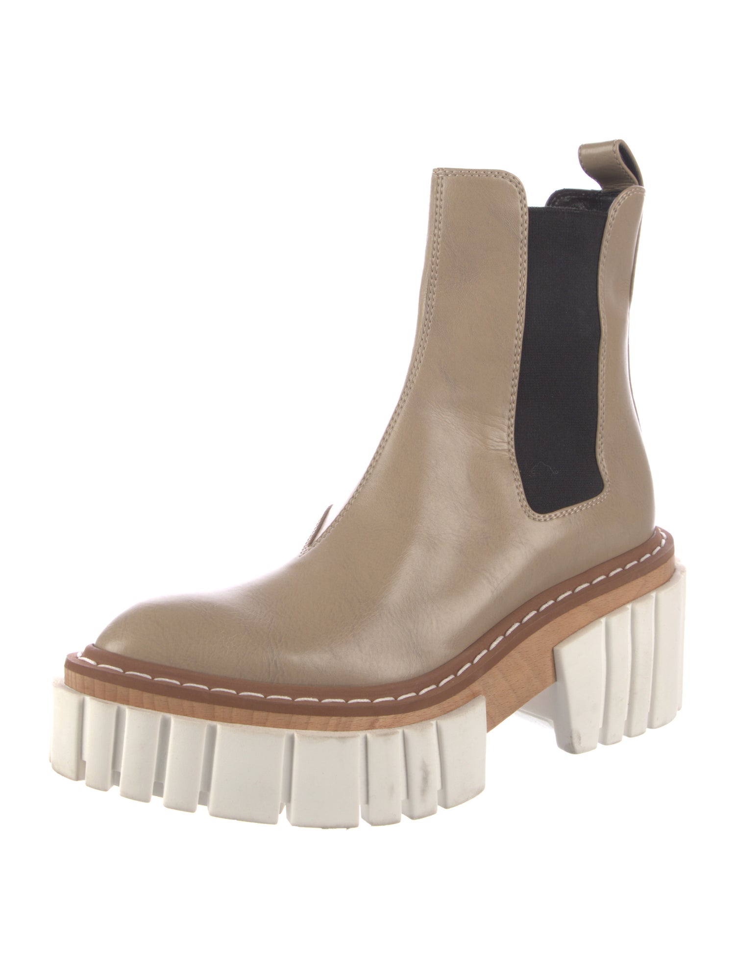 Stella McCartney Vegan Leather Chelsea Boots