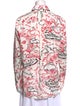 Stella McCartney Printed Long Sleeve Button-Up Top