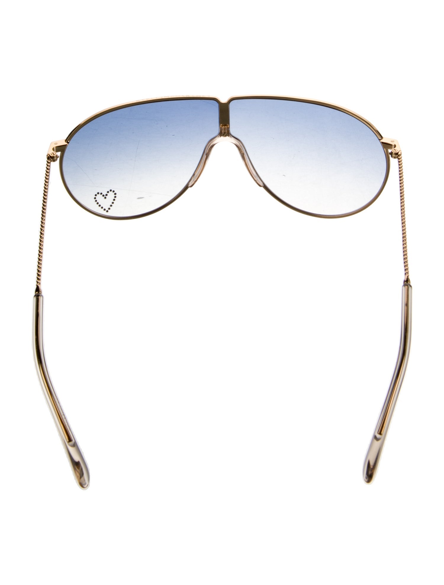 Stella McCartney Shield Gradient Sunglasses