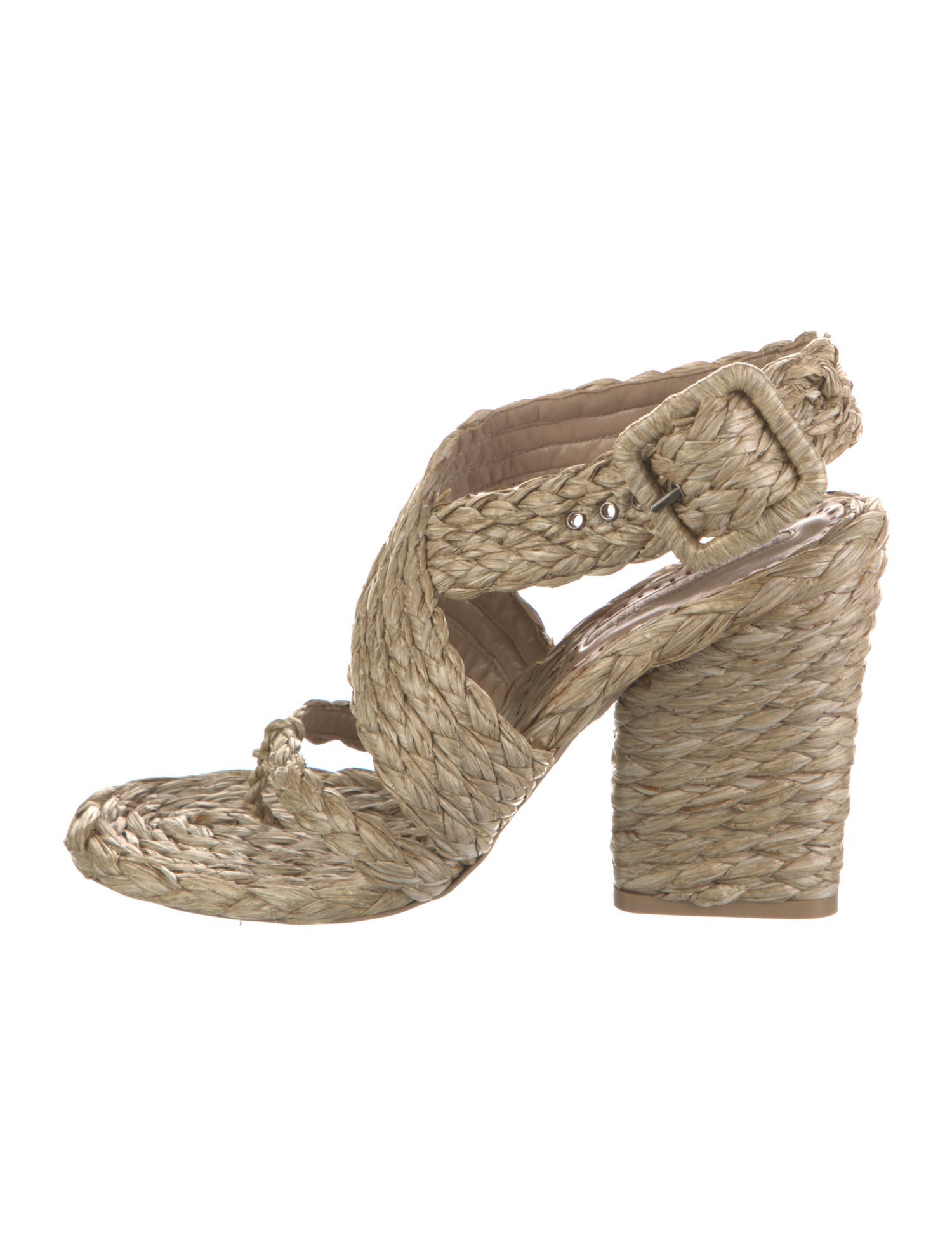 Stella McCartney Straw Espadrilles