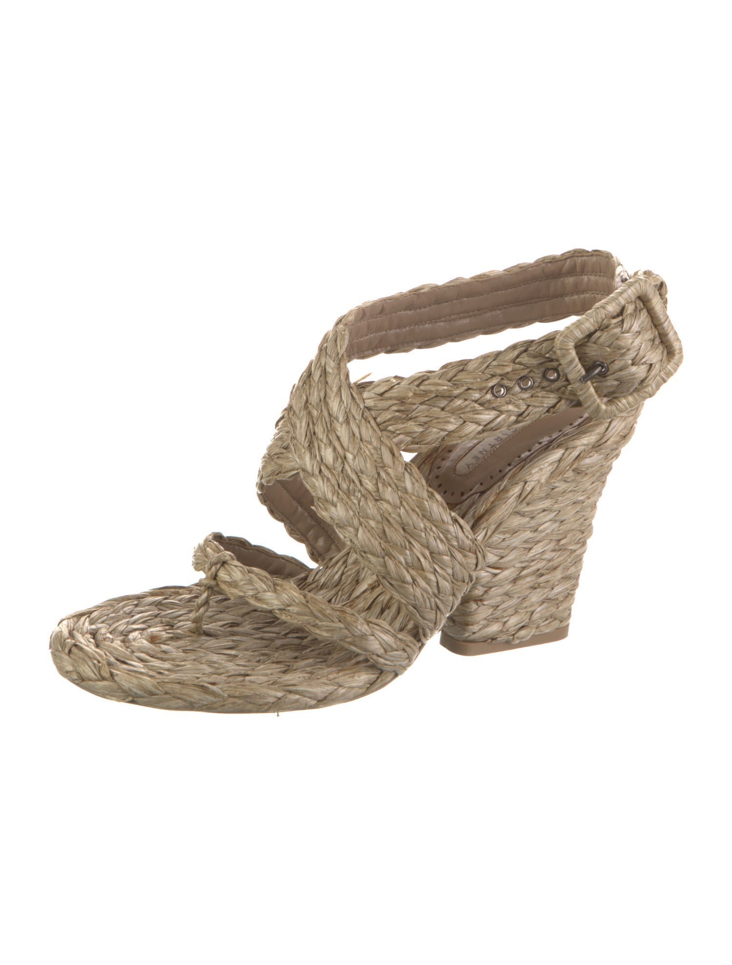 Stella McCartney Straw Espadrilles