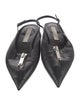 Stella McCartney Leather Slingback Flats