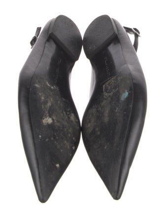 Stella McCartney Leather Slingback Flats