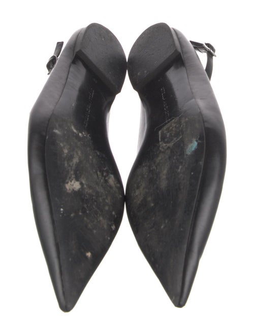 Stella McCartney Leather Slingback Flats