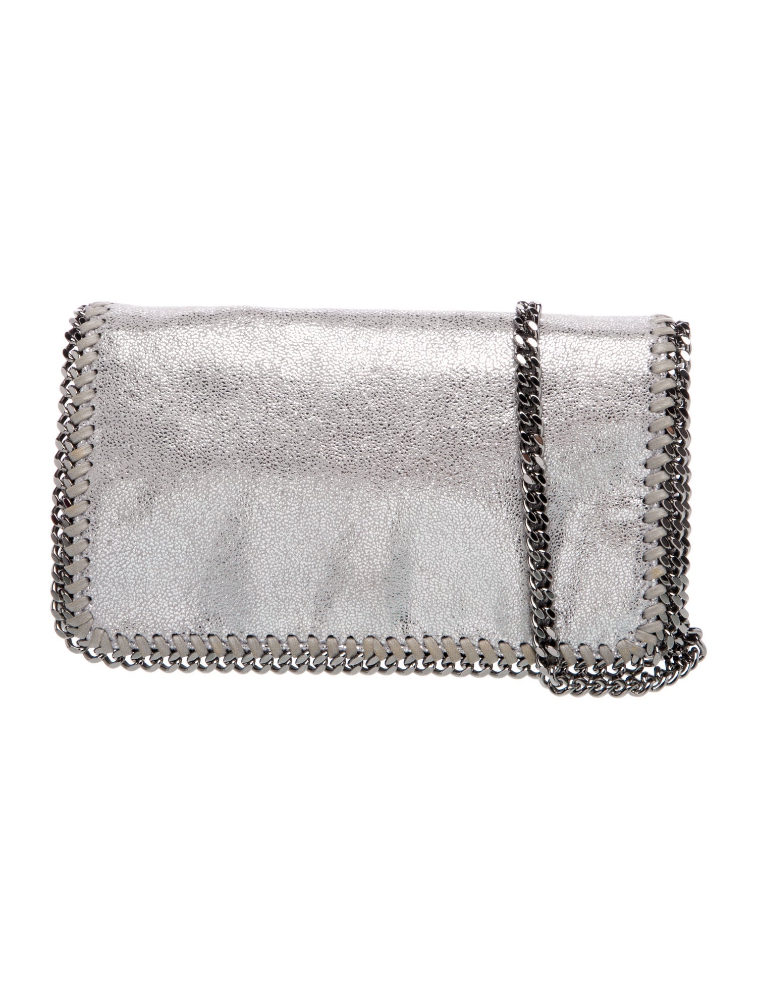 Stella McCartney Vegetarian Suede Clutch