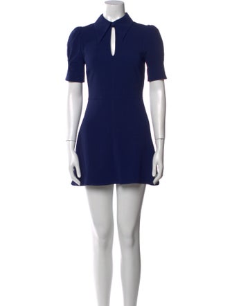 Stella McCartney Mock Neck Mini Dress