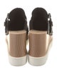 Stella McCartney Vegetarian Leather Colorblock Pattern Mules