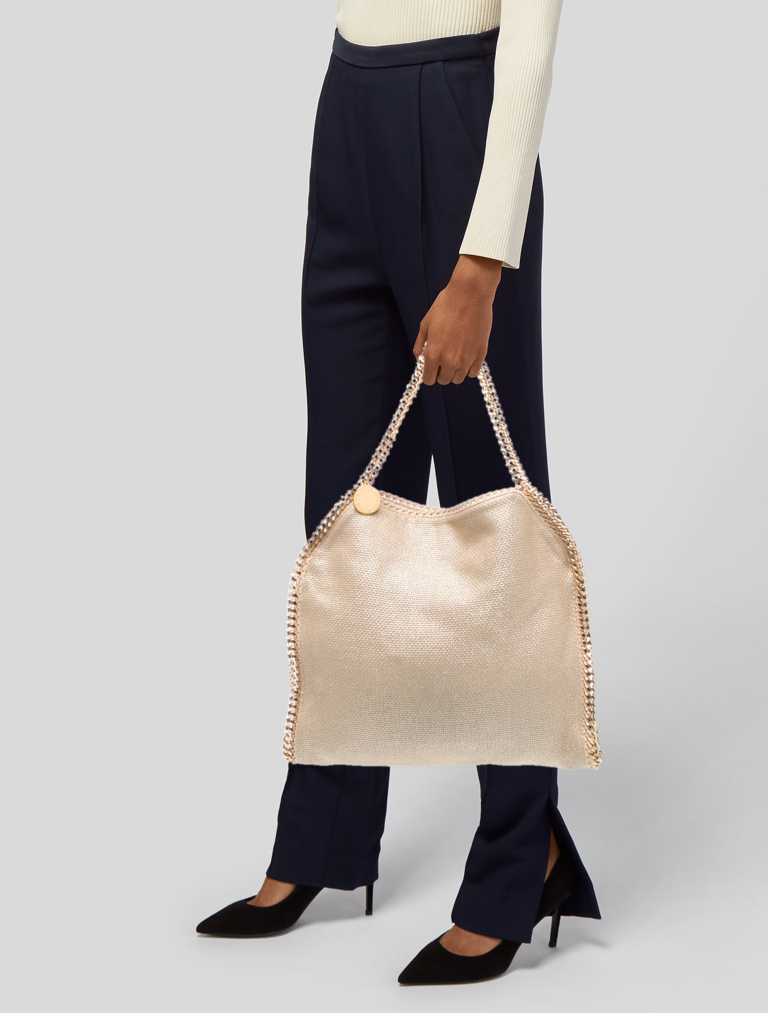 Stella McCartney Canvas Shoulder Bag