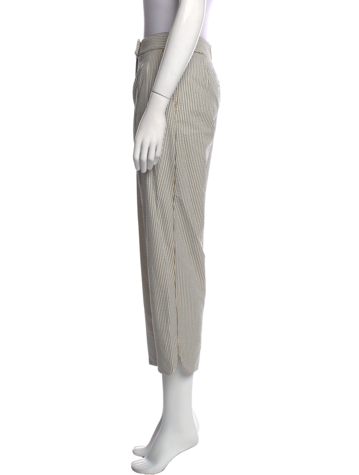 Stella McCartney Striped Straight Leg Pants