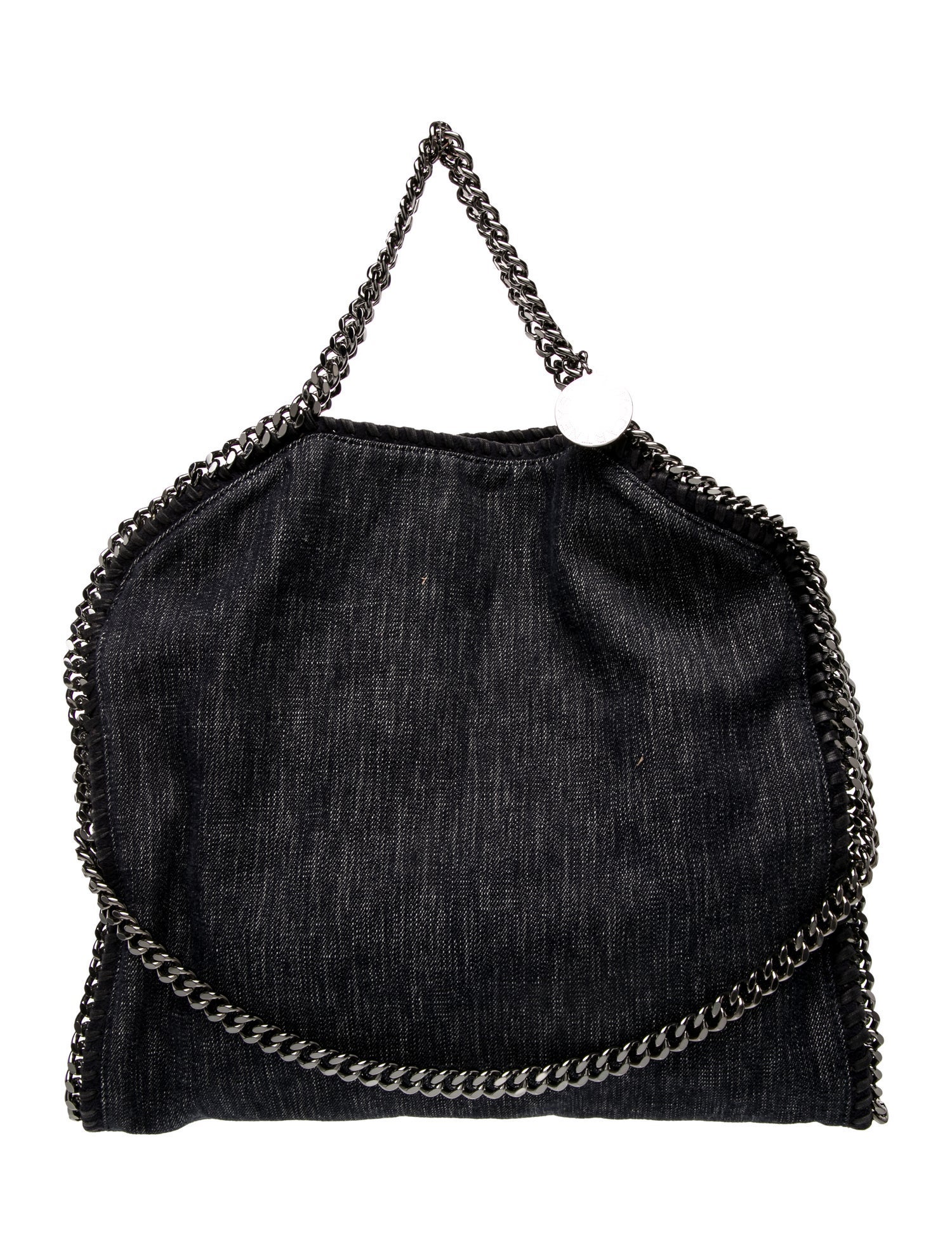 Stella McCartney Denim Top Handle Bag