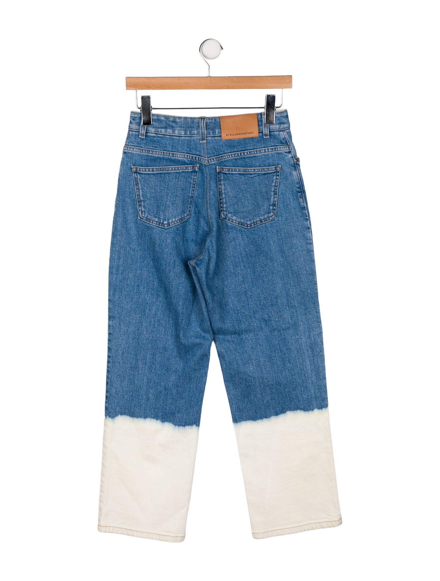 Stella McCartney High-Rise Wide Leg Jeans