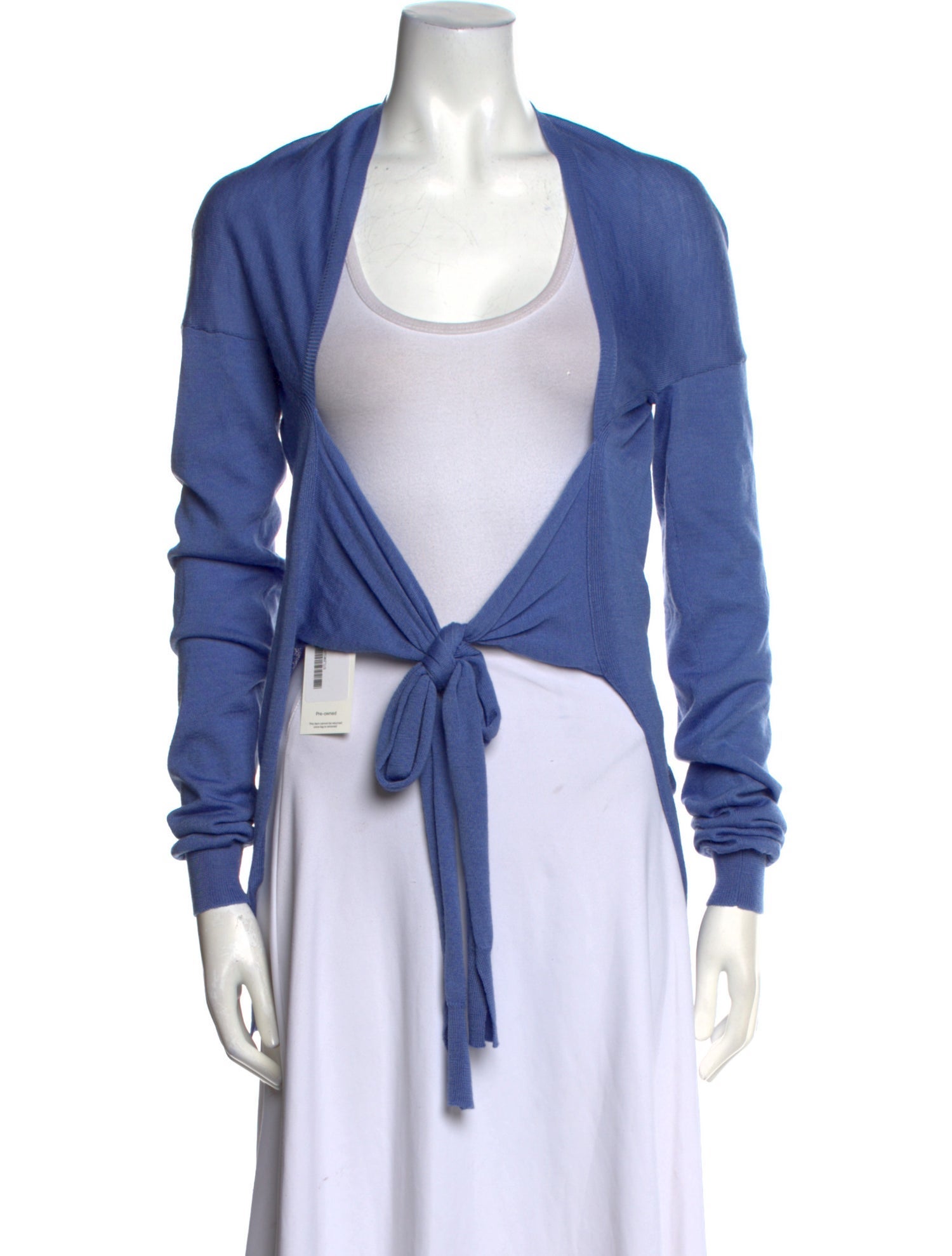 Stella McCartney Virgin Wool Plunge Neckline Sweater