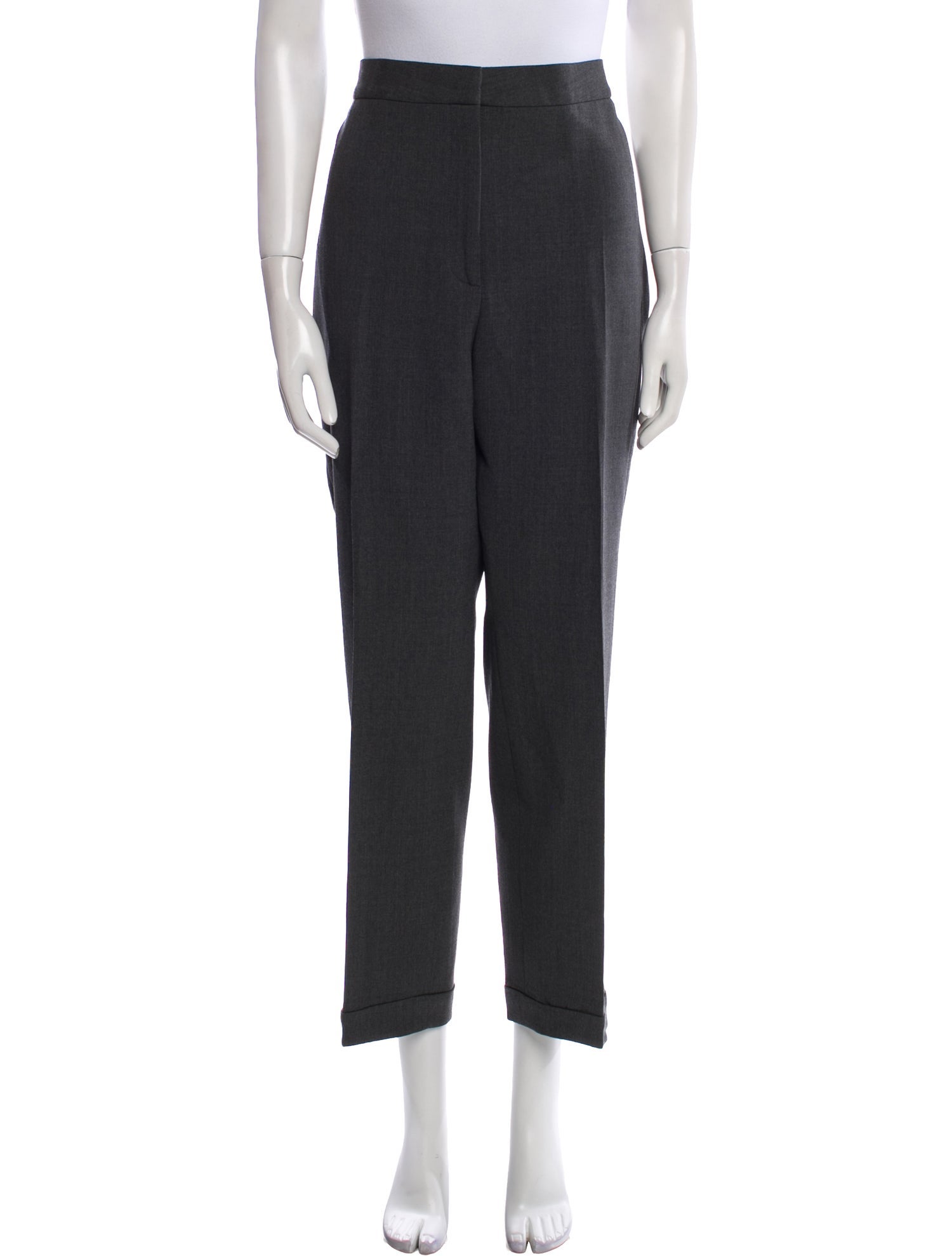 Stella McCartney Wool Straight Leg Pants