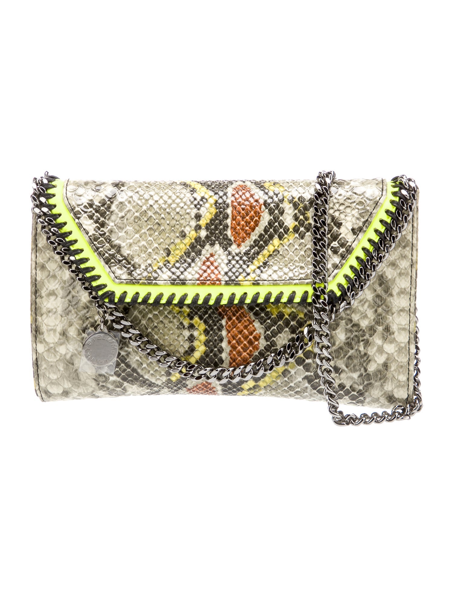 Stella McCartney Vegetarian Leather Clutch w/ Tags