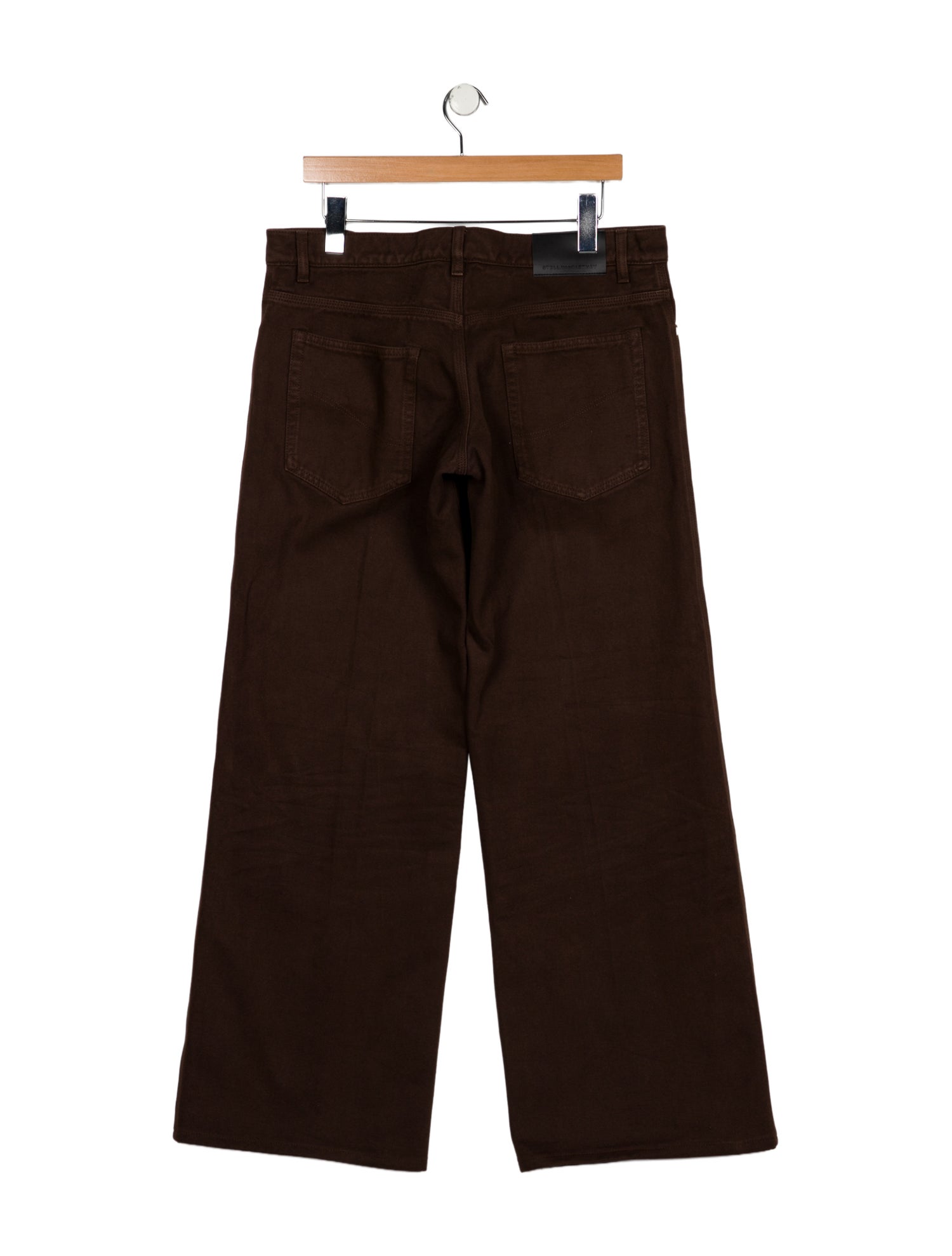 Stella McCartney Mid-Rise Wide Leg Jeans