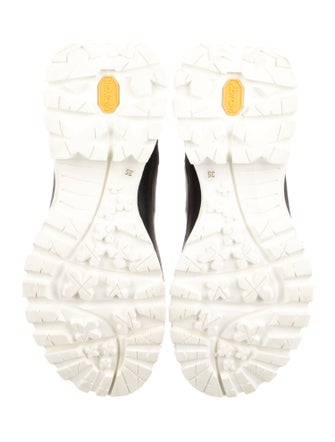 Stella McCartney Vegetarian Leather Colorblock Pattern Chelsea Boots