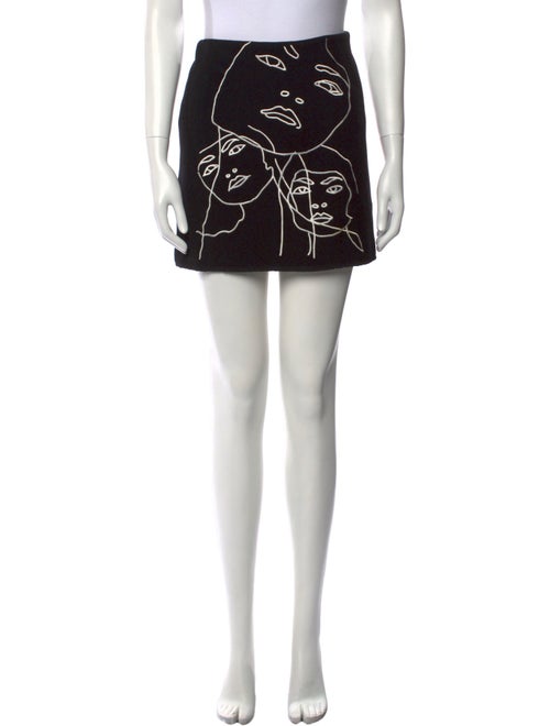 Stella McCartney Wool Mini Skirt