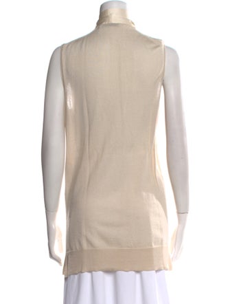 Stella McCartney Cashmere Tie Neck Tunic