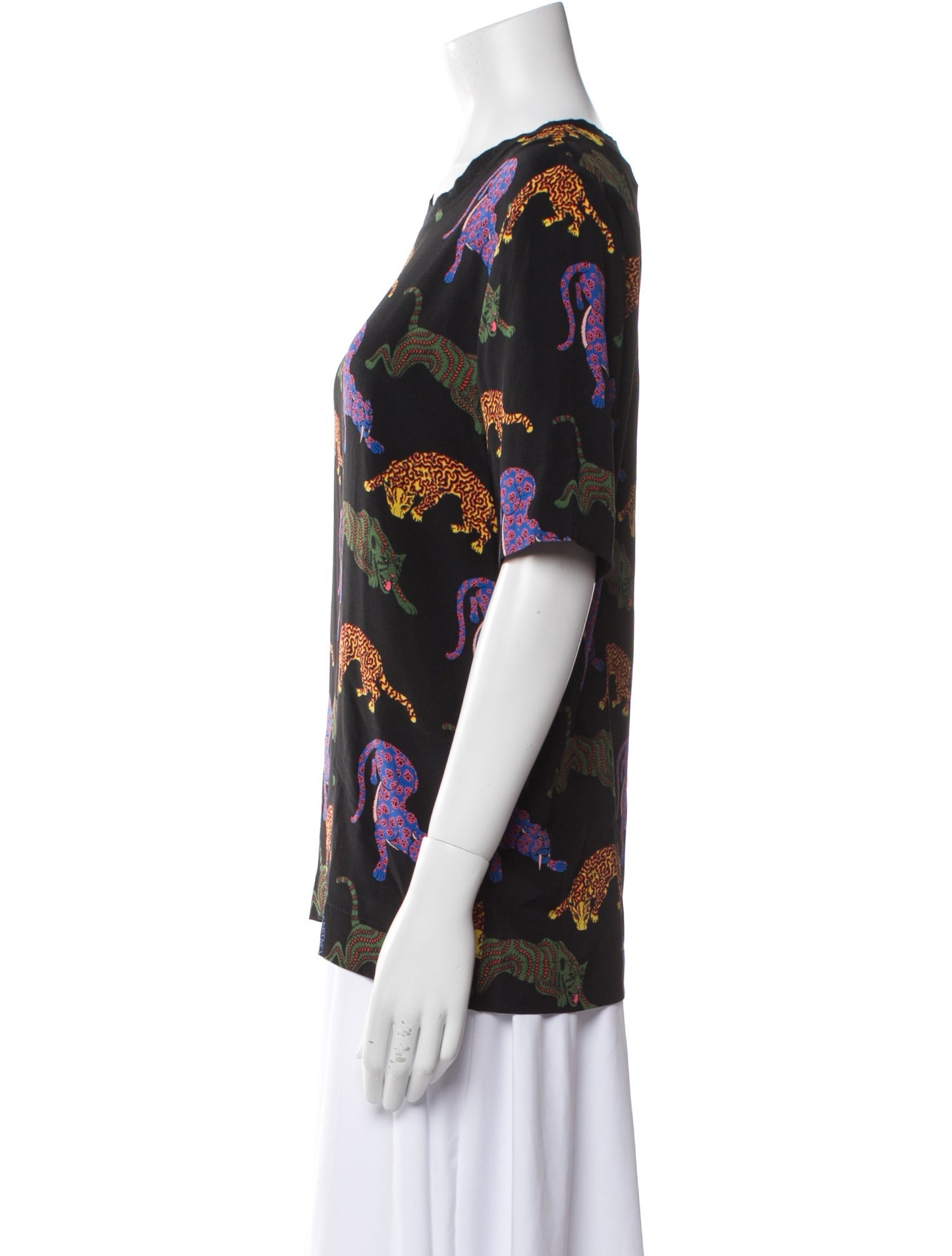 Stella McCartney Silk Printed Blouse w/ Tags